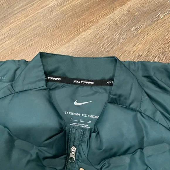 Nike Therma-FIT Down Fill Repel AeroLoft Running Vest Teal FB7542-328 Men's SZ M - Picture 10 of 11
